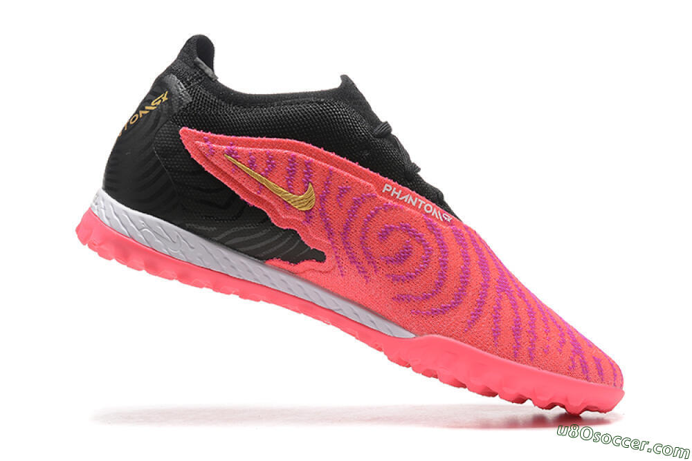 Nike Phantom GX Elite TF Artificial Turf Soccer Shoes - Red/Black/White 7