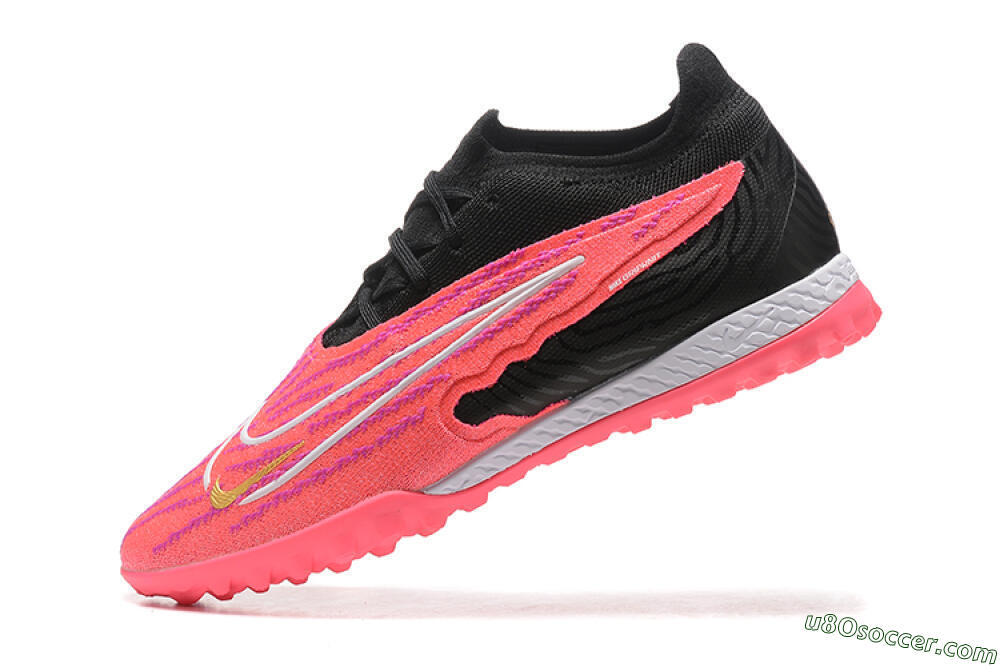 Nike Phantom GX Elite TF Artificial Turf Soccer Shoes - Red/Black/White 8