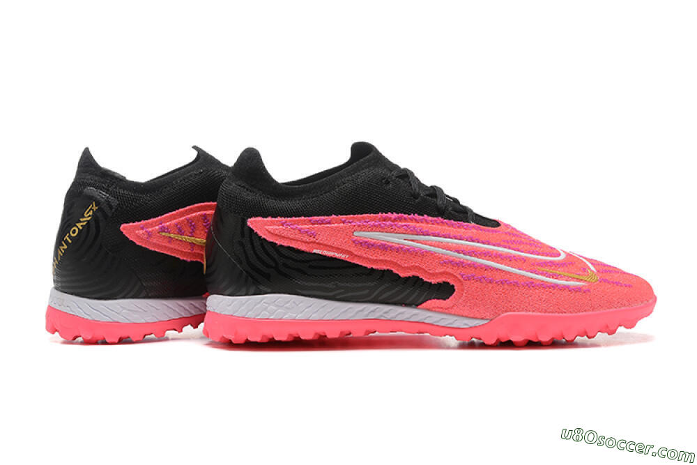 Nike Phantom GX Elite TF Artificial Turf Soccer Shoes - Red/Black/White 9