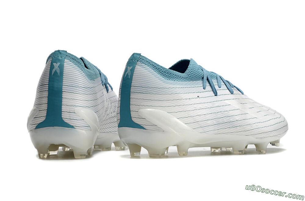 Adidas X Speedportal.1 2022 World Cup FG Firm Ground Soccer Cleats - White/Blue 6