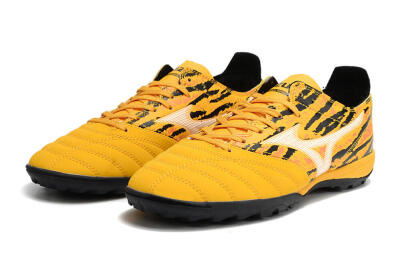 Mizuno Morelia Neo 3 Pro TF Artificial Turf Soccer Shoes - Yellow/White/Black