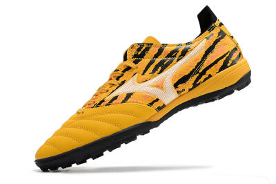 Mizuno Morelia Neo 3 Pro TF Artificial Turf Soccer Shoes - Yellow/White/Black