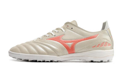 Mizuno Morelia Neo 3 Pro TF Artificial Turf Soccer Shoes - White/Red