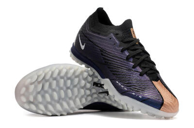 Nike Air Zoom Mercurial Vapor 15 Elite TF Artificial Turf Soccer Shoes - Purple/Black