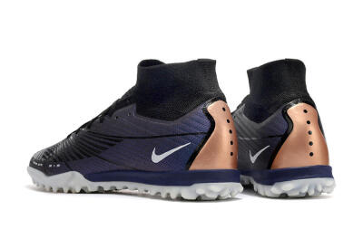 Nike Air Zoom Mercurial Superfly 9 Elite TF Artificial Turf Soccer Shoes - Purple/Black