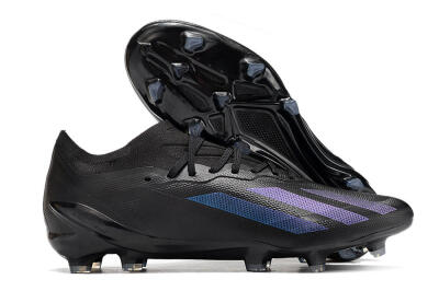 Adidas x Speedportal.1 FG Firm Ground Soccer Cleats - Black/Blue