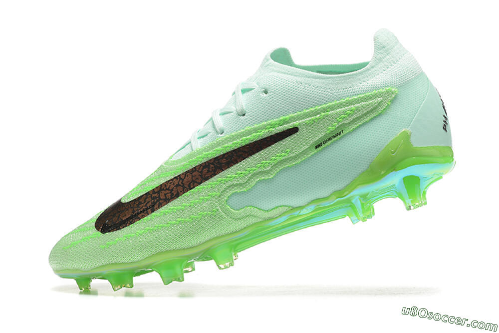 Nike Phantom GX Elite FG Firm Ground Soccer Cleats - Green/Black 7