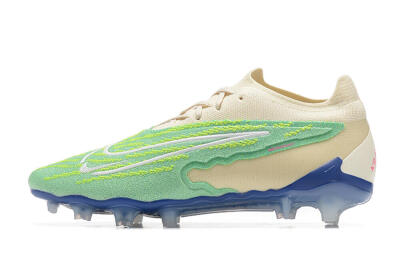 Nike Phantom GX Elite FG Firm Ground Soccer Cleats - Green/Beige