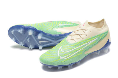 Nike Phantom GX Elite FG Firm Ground Soccer Cleats - Green/Beige