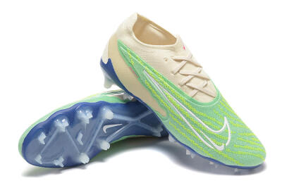 Nike Phantom GX Elite FG Firm Ground Soccer Cleats - Green/Beige