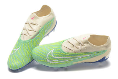 Nike Phantom GX Elite FG Firm Ground Soccer Cleats - Green/Beige