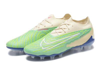 Nike Phantom GX Elite FG Firm Ground Soccer Cleats - Green/Beige