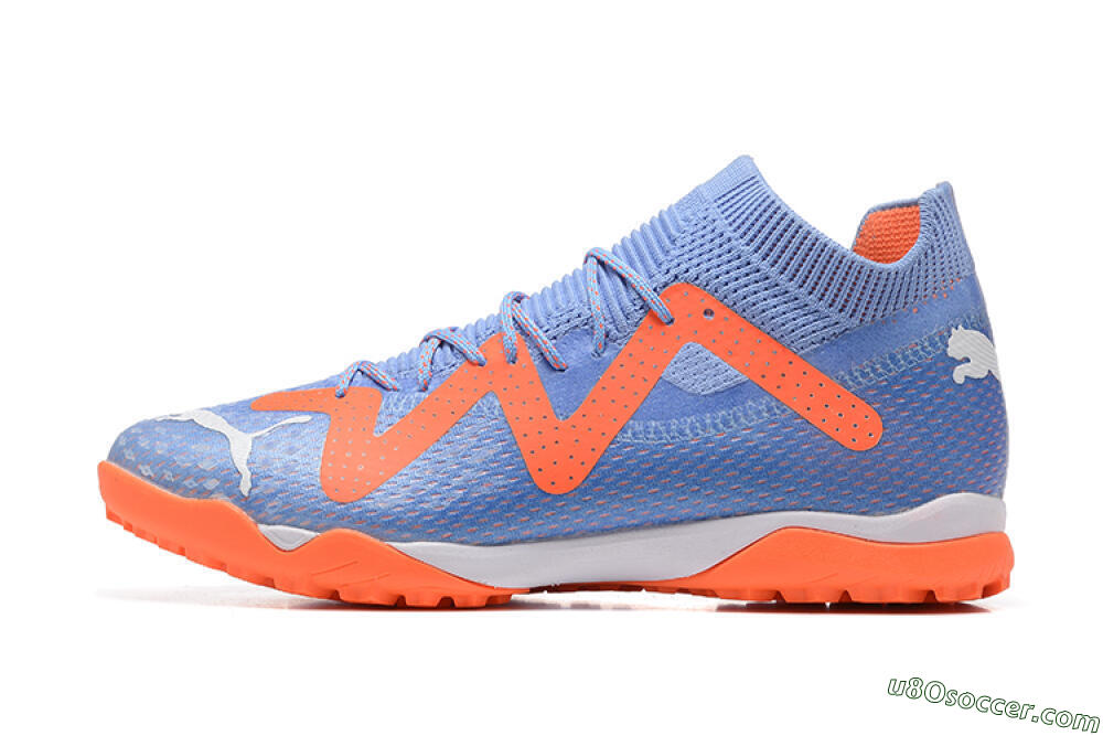 Puma Future Ultimate TF Artificial Turf Soccer Shoes - Purple/Orange 2
