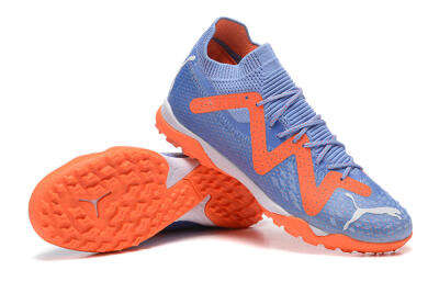 Puma Future Ultimate TF Artificial Turf Soccer Shoes - Purple/Orange