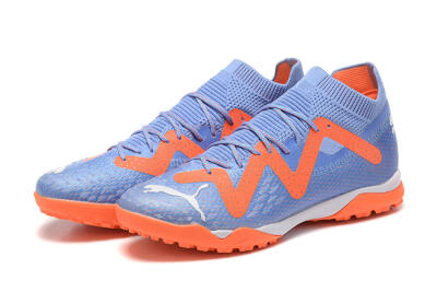 Puma Future Ultimate TF Artificial Turf Soccer Shoes - Purple/Orange
