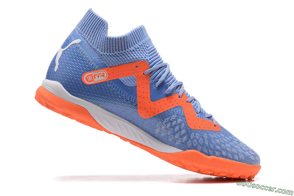 Puma Future Ultimate TF Artificial Turf Soccer Shoes - Purple/Orange 7