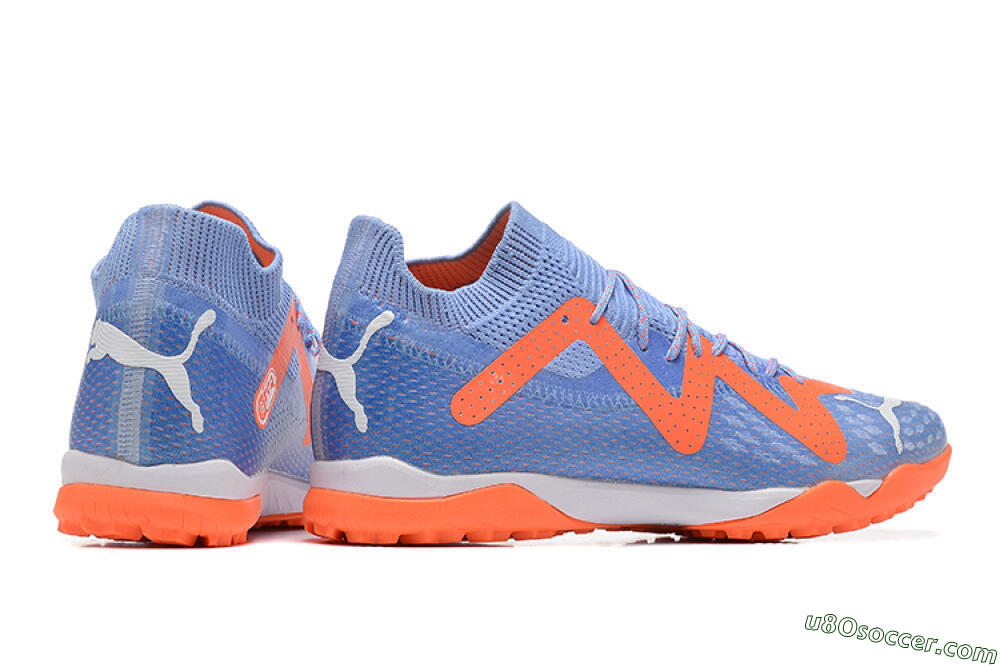 Puma Future Ultimate TF Artificial Turf Soccer Shoes - Purple/Orange 9