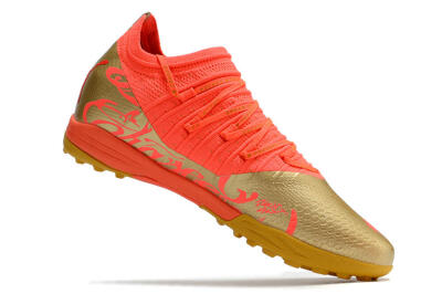 Puma Future Z 1.3 Instinct TF Artificial Turf Soccer Shoes - Red/Gold