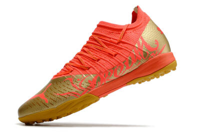 Puma Future Z 1.3 Instinct TF Artificial Turf Soccer Shoes - Red/Gold