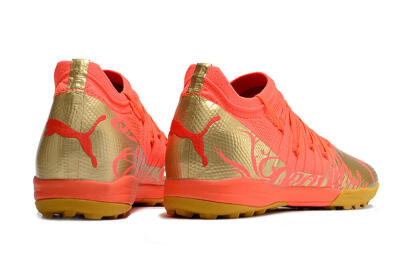 Puma Future Z 1.3 Instinct TF Artificial Turf Soccer Shoes - Red/Gold