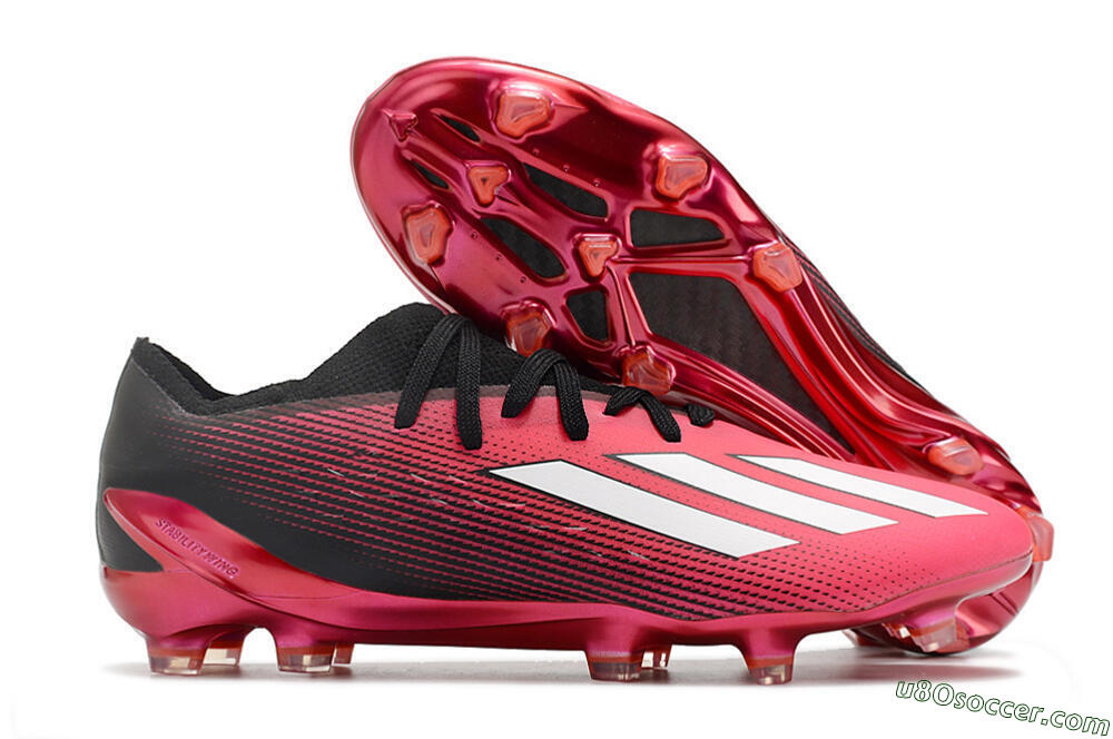 Adidas X Speedportal.1 2022 World Cup FG Firm Ground Soccer Cleats - Red/Black 1