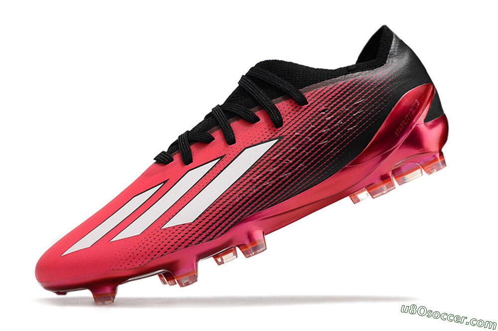 Adidas X Speedportal.1 2022 World Cup FG Firm Ground Soccer Cleats - Red/Black 5