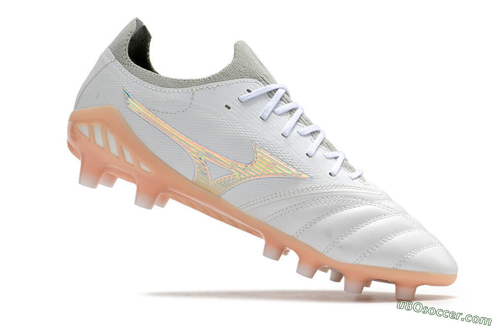 Mizuno Morelia Neo 3ホワイト Mizuno Morelia Neo III Beta Made In Japan FG - White