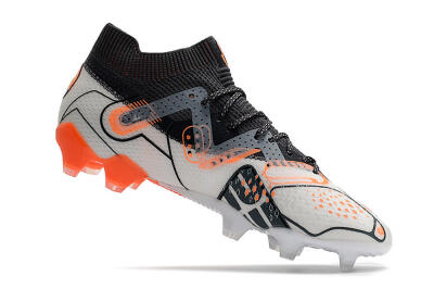 Puma Future Ultimate FG Firm Ground Soccer Cleats - White/Silver/Black