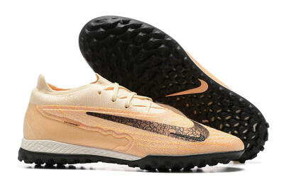 Nike Phantom GX Elite TF Artificial Turf Soccer Shoes - Pink/Black
