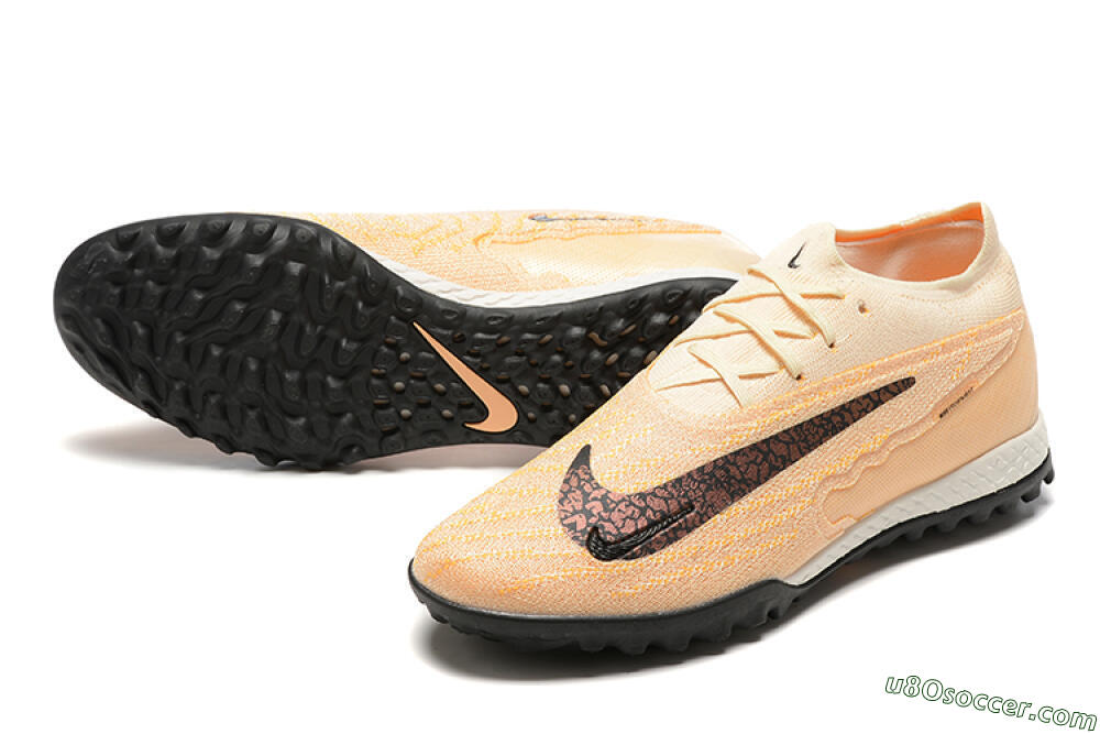 Nike Phantom GX Elite TF Artificial Turf Soccer Shoes - Pink/Black 3