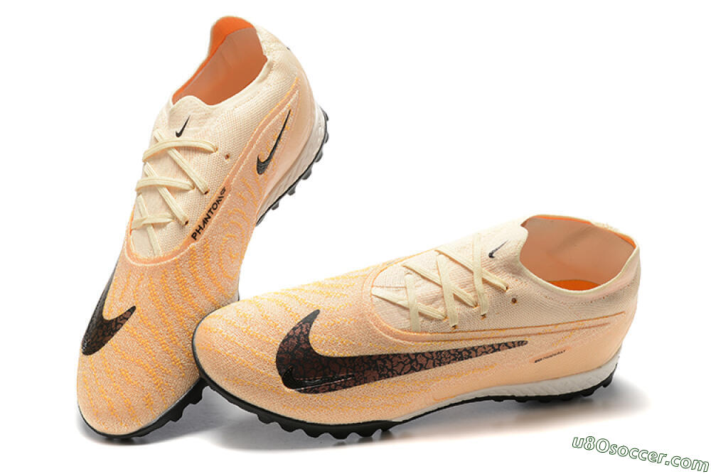 Nike Phantom GX Elite TF Artificial Turf Soccer Shoes - Pink/Black 4