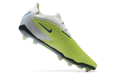 Nike Phantom GX Elite FG Firm Ground Soccer Cleats - Green/White/Blue