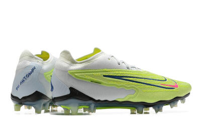 Nike Phantom GX Elite FG Firm Ground Soccer Cleats - Green/White/Blue