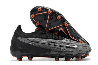 Nike Phantom GX Elite AG Artificial Grass Soccer Cleats - Black/Grey