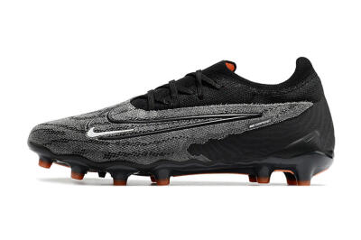 Nike Phantom GX Elite AG Artificial Grass Soccer Cleats - Black/Grey