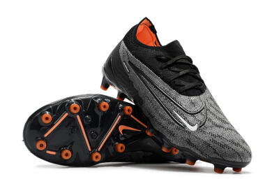 Nike Phantom GX Elite AG Artificial Grass Soccer Cleats - Black/Grey