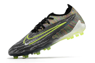 Nike Phantom GX Elite AG Artificial Grass Soccer Cleats - Grey/Green