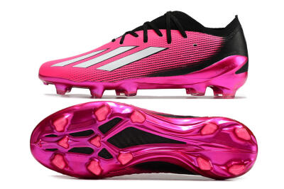Adidas X Speedportal .1 FG Firm Ground Soccer Cleats - Pink/White/Black