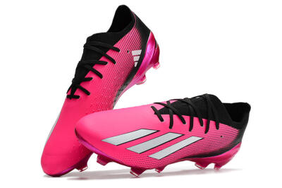 Adidas X Speedportal .1 FG Firm Ground Soccer Cleats - Pink/White/Black