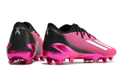 Adidas X Speedportal .1 FG Firm Ground Soccer Cleats - Pink/White/Black
