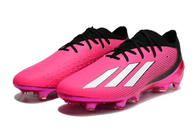Adidas X Speedportal .1 FG Firm Ground Soccer Cleats - Pink/White/Black
