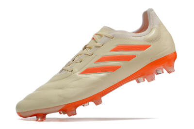 Adidas Copa Pure.1 FG Firm Ground Soccer Cleats - Beige/Orange