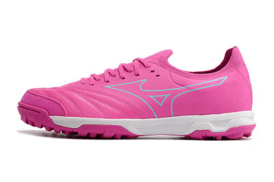 Mizuno Morelia Neo Sala β Japan TF Artificial Turf Soccer Shoes - Pink/Blue