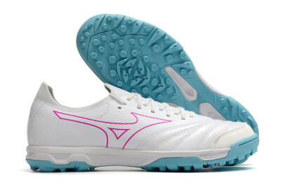 Mizuno Morelia Neo Sala β Japan TF Artificial Turf Soccer Shoes - White/Blue/Red