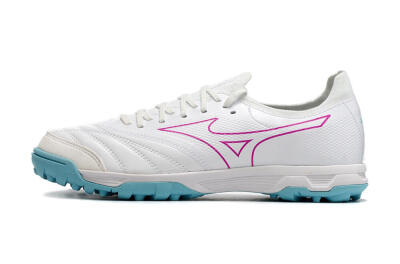Mizuno Morelia Neo Sala β Japan TF Artificial Turf Soccer Shoes - White/Blue/Red
