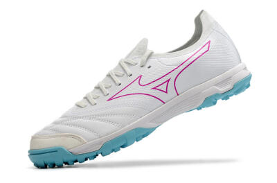 Mizuno Morelia Neo Sala β Japan TF Artificial Turf Soccer Shoes - White/Blue/Red