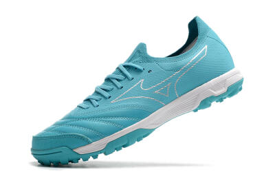 Mizuno Morelia Neo Sala β Japan TF Artificial Turf Soccer Shoes - Blue/White