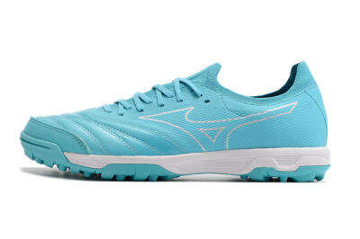 Mizuno Morelia Neo Sala β Japan TF Artificial Turf Soccer Shoes - Blue/White