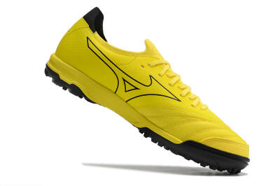 Mizuno Morelia Neo Sala β Japan TF Artificial Turf Soccer Shoes - Yellow/Black