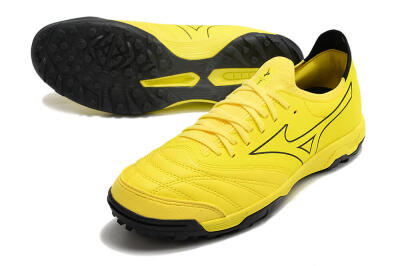 Mizuno Morelia Neo Sala β Japan TF Artificial Turf Soccer Shoes - Yellow/Black